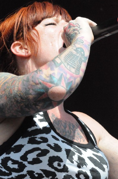 Walls Of Jericho at the Mayhem Festival Verizon Wireless Amphitheater