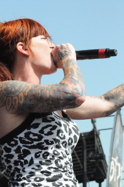 Walls Of Jericho at the Mayhem Festival Verizon Wireless Amphitheater