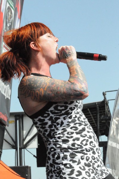 Walls Of Jericho at the Mayhem Festival Verizon Wireless Amphitheater