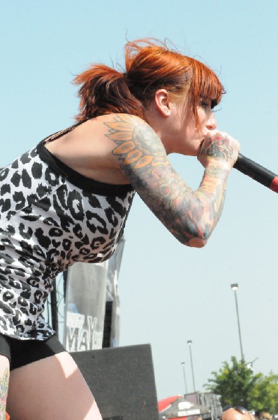 Walls Of Jericho at the Mayhem Festival Verizon Wireless Amphitheater