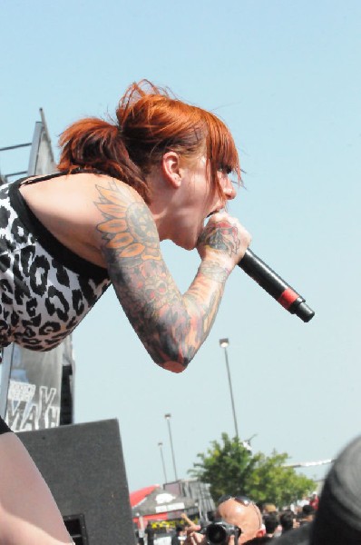 Walls Of Jericho at the Mayhem Festival Verizon Wireless Amphitheater