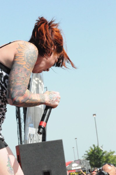 Walls Of Jericho at the Mayhem Festival Verizon Wireless Amphitheater