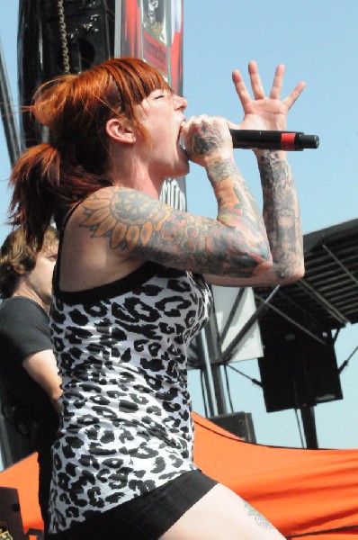 Walls Of Jericho at the Mayhem Festival Verizon Wireless Amphitheater