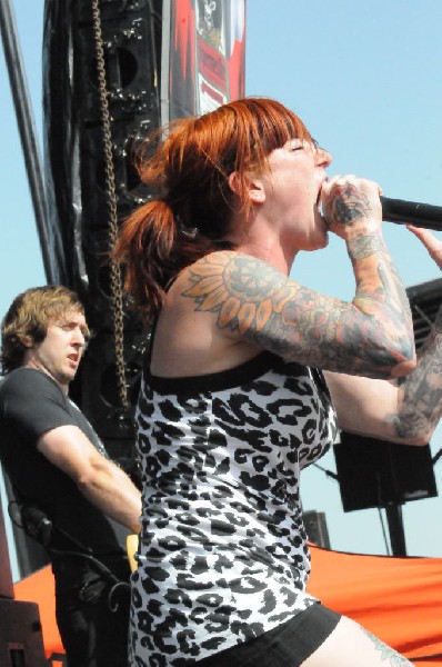 Walls Of Jericho at the Mayhem Festival Verizon Wireless Amphitheater