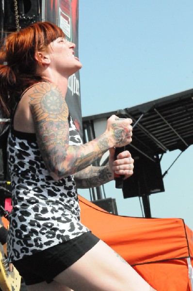 Walls Of Jericho at the Mayhem Festival Verizon Wireless Amphitheater