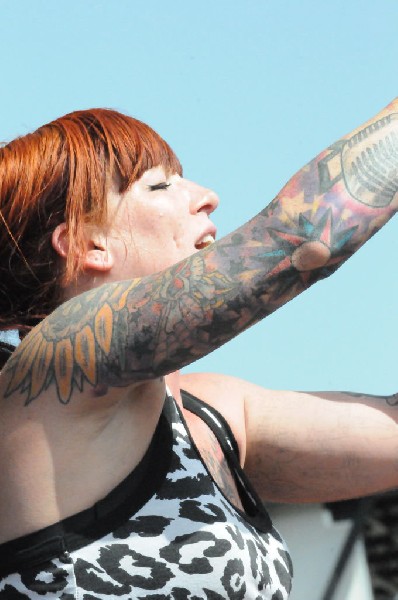 Walls Of Jericho at the Mayhem Festival Verizon Wireless Amphitheater