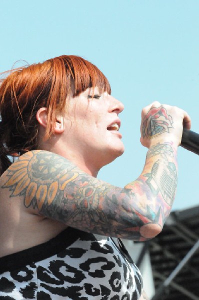 Walls Of Jericho at the Mayhem Festival Verizon Wireless Amphitheater