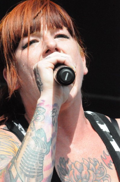 Walls Of Jericho at the Mayhem Festival Verizon Wireless Amphitheater