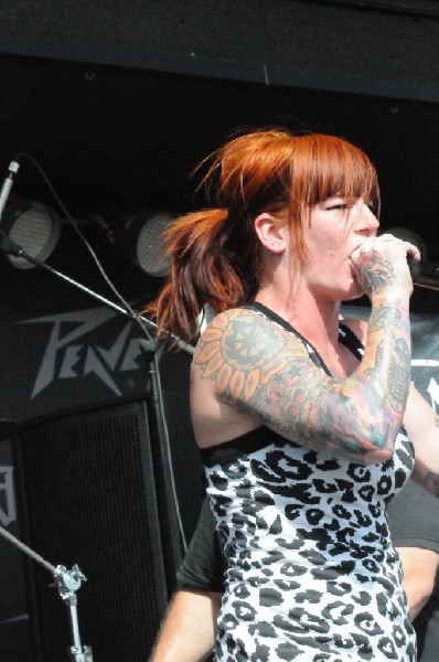 Walls Of Jericho at the Mayhem Festival Verizon Wireless Amphitheater