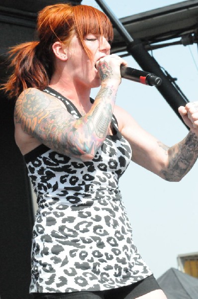 Walls Of Jericho at the Mayhem Festival Verizon Wireless Amphitheater