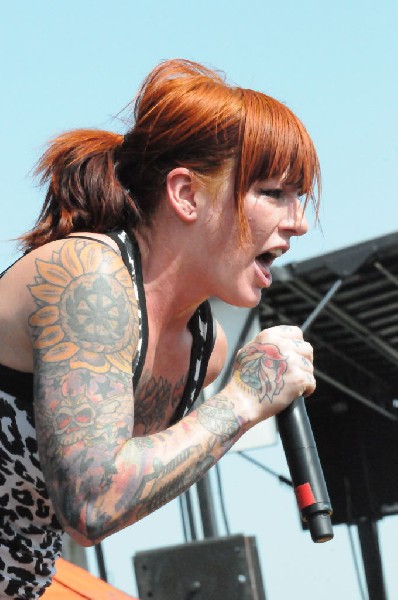 Walls Of Jericho at the Mayhem Festival Verizon Wireless Amphitheater