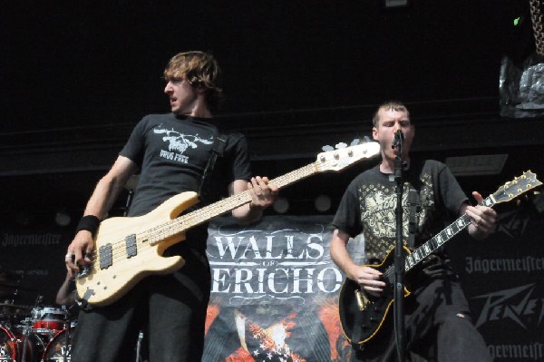 Walls Of Jericho at the Mayhem Festival Verizon Wireless Amphitheater