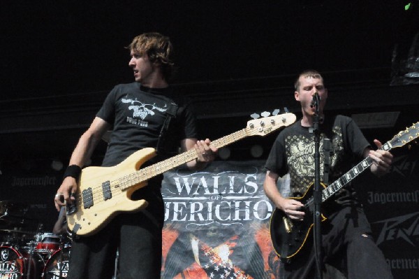 Walls Of Jericho at the Mayhem Festival Verizon Wireless Amphitheater