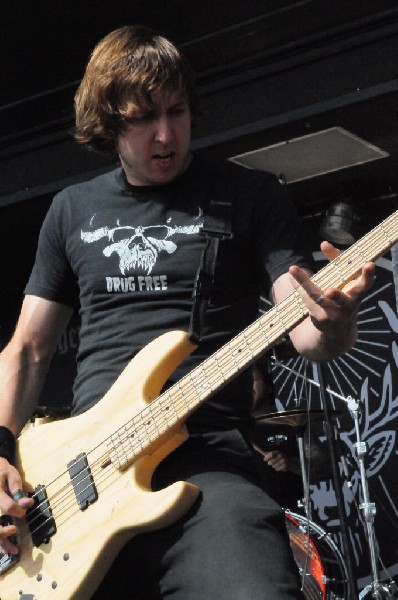 Walls Of Jericho at the Mayhem Festival Verizon Wireless Amphitheater