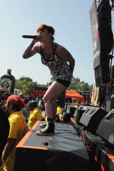 Walls Of Jericho at the Mayhem Festival Verizon Wireless Amphitheater