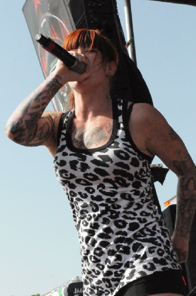 Walls Of Jericho at the Mayhem Festival Verizon Wireless Amphitheater