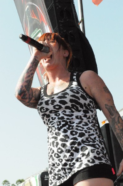 Walls Of Jericho at the Mayhem Festival Verizon Wireless Amphitheater