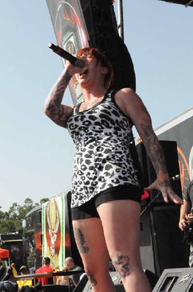 Walls Of Jericho at the Mayhem Festival Verizon Wireless Amphitheater