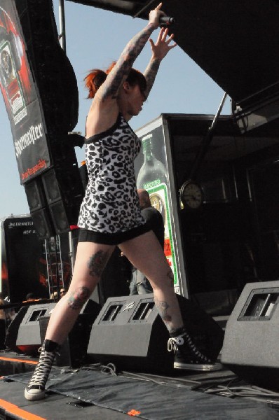 Walls Of Jericho at the Mayhem Festival Verizon Wireless Amphitheater