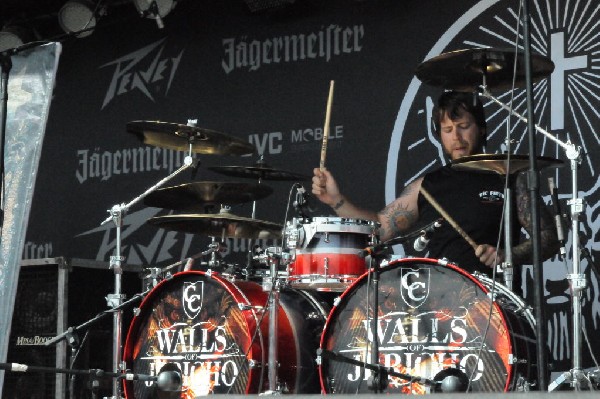 Walls Of Jericho at the Mayhem Festival Verizon Wireless Amphitheater