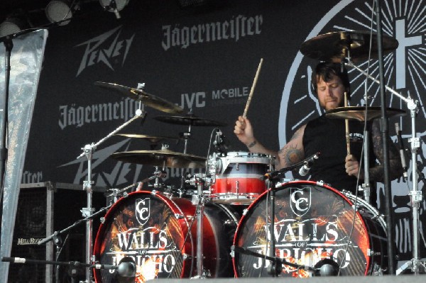 Walls Of Jericho at the Mayhem Festival Verizon Wireless Amphitheater