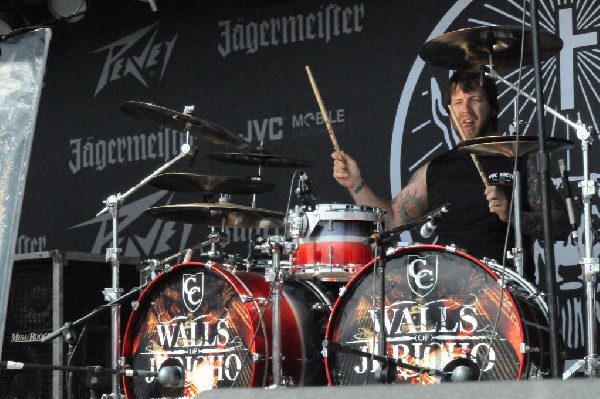 Walls Of Jericho at the Mayhem Festival Verizon Wireless Amphitheater