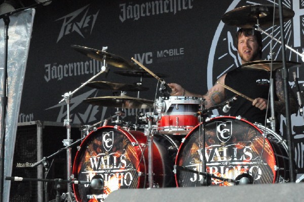 Walls Of Jericho at the Mayhem Festival Verizon Wireless Amphitheater