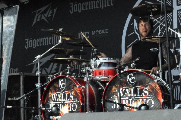 Walls Of Jericho at the Mayhem Festival Verizon Wireless Amphitheater