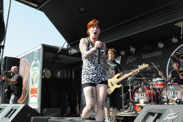 Walls Of Jericho at the Mayhem Festival Verizon Wireless Amphitheater