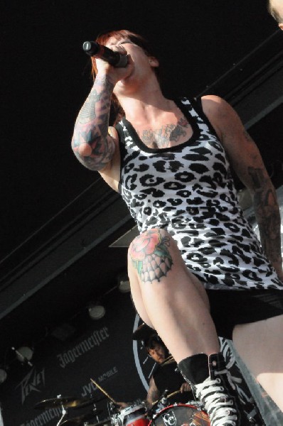 Walls Of Jericho at the Mayhem Festival Verizon Wireless Amphitheater