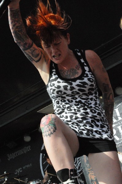 Walls Of Jericho at the Mayhem Festival Verizon Wireless Amphitheater