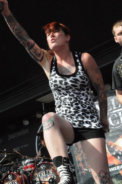 Walls Of Jericho at the Mayhem Festival Verizon Wireless Amphitheater