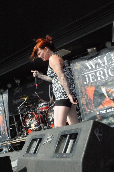Walls Of Jericho at the Mayhem Festival Verizon Wireless Amphitheater