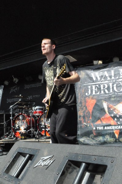 Walls Of Jericho at the Mayhem Festival Verizon Wireless Amphitheater