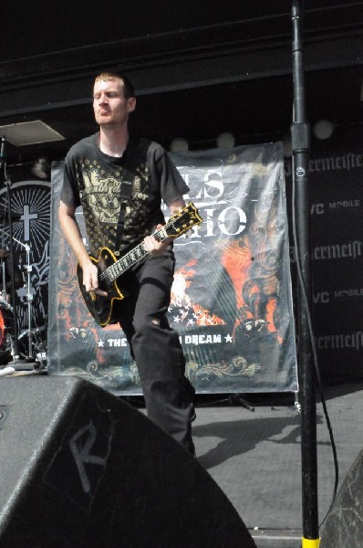 Walls Of Jericho at the Mayhem Festival Verizon Wireless Amphitheater