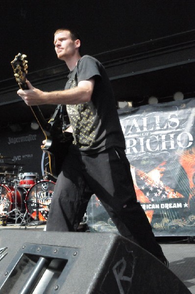 Walls Of Jericho at the Mayhem Festival Verizon Wireless Amphitheater