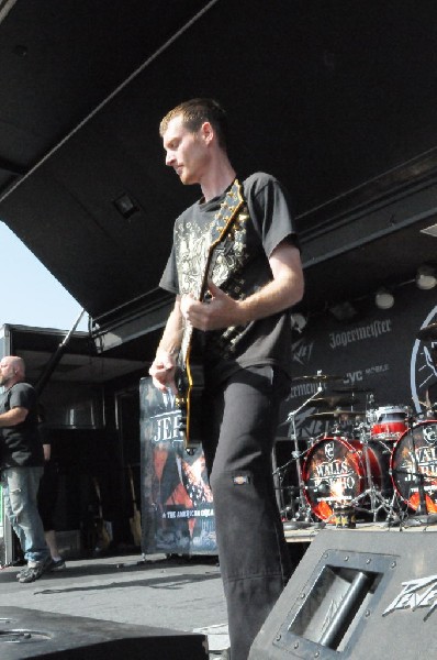 Walls Of Jericho at the Mayhem Festival Verizon Wireless Amphitheater