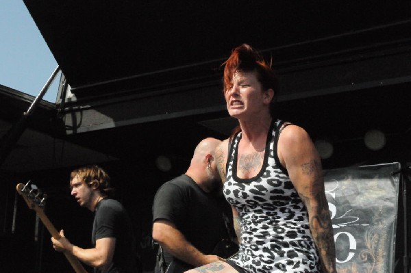 Walls Of Jericho at the Mayhem Festival Verizon Wireless Amphitheater