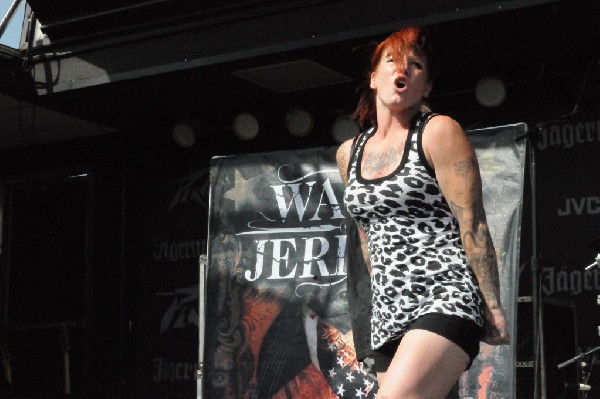 Walls Of Jericho at the Mayhem Festival Verizon Wireless Amphitheater