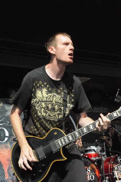 Walls Of Jericho at the Mayhem Festival Verizon Wireless Amphitheater