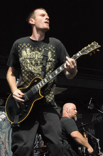 Walls Of Jericho at the Mayhem Festival Verizon Wireless Amphitheater