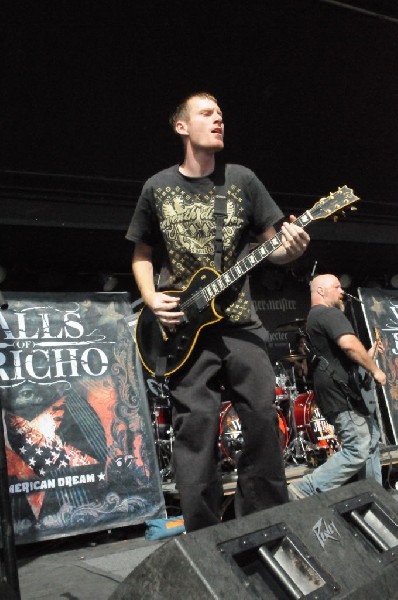Walls Of Jericho at the Mayhem Festival Verizon Wireless Amphitheater