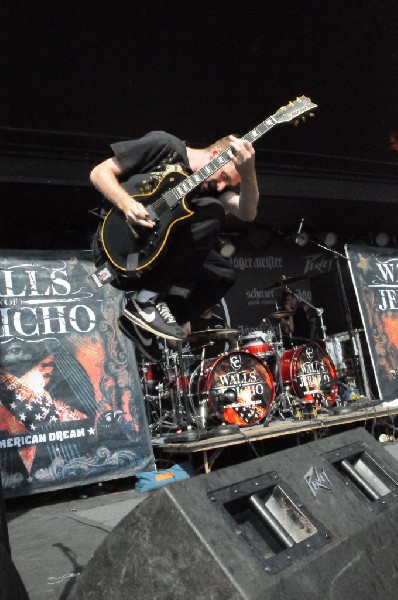 Walls Of Jericho at the Mayhem Festival Verizon Wireless Amphitheater