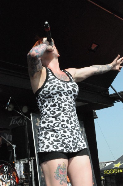 Walls Of Jericho at the Mayhem Festival Verizon Wireless Amphitheater