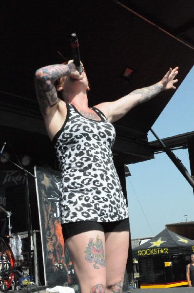 Walls Of Jericho at the Mayhem Festival Verizon Wireless Amphitheater