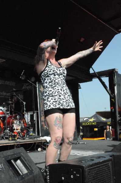 Walls Of Jericho at the Mayhem Festival Verizon Wireless Amphitheater