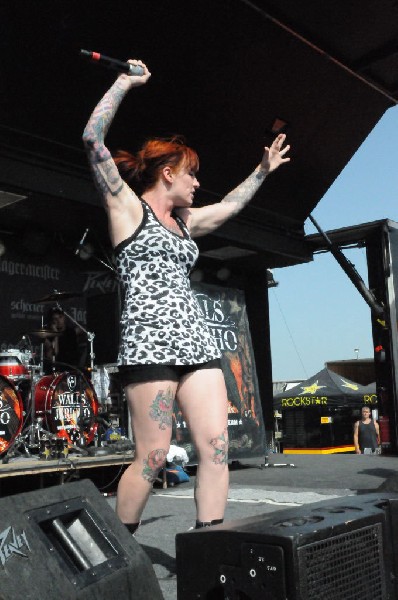 Walls Of Jericho at the Mayhem Festival Verizon Wireless Amphitheater