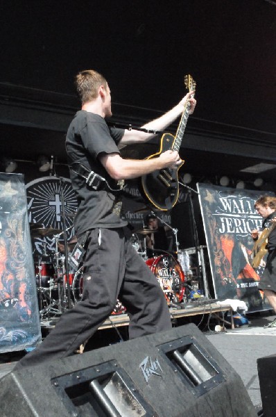 Walls Of Jericho at the Mayhem Festival Verizon Wireless Amphitheater