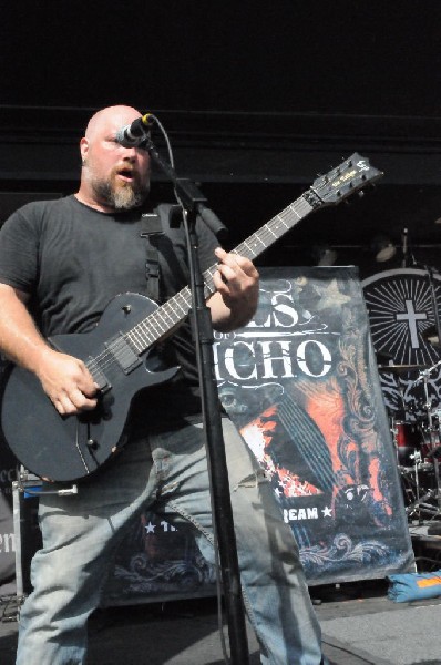 Walls Of Jericho at the Mayhem Festival Verizon Wireless Amphitheater