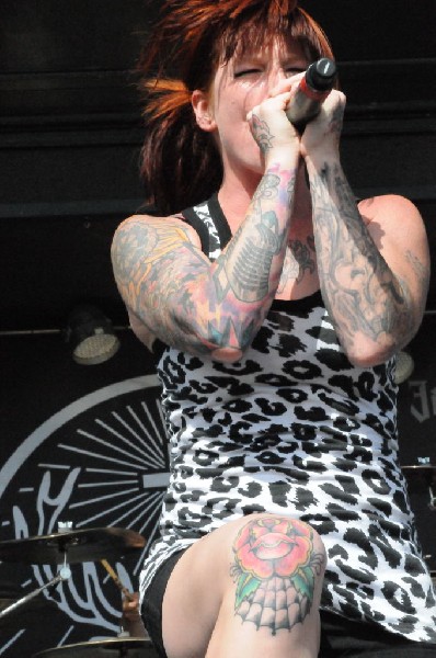 Walls Of Jericho at the Mayhem Festival Verizon Wireless Amphitheater